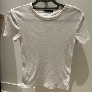 Basic white tee